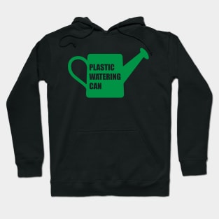 Green - plastic watering can (For a fake Chinese rubber plant) Hoodie